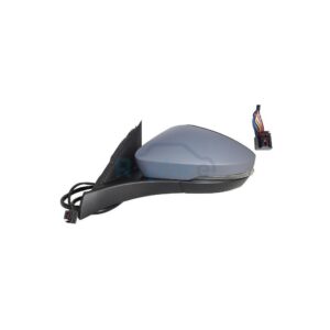 Retrovisore Elettrico Sinistro 11 PIN con Primer Termico Asferico Richiudibile Elettricamente con Fanalino Integrato con Luce di Cortesia con Sistema Blis Volkswagen T-Roc (A11/D11) 2017>2022 - RE035400 - OE 2GA857507CS9B9