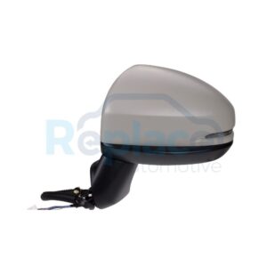 Retrovisore Elettrico Sinistro 9 PIN con Primer Termico Vetro Convesso Richiudibile Elettricamente con Fanalino Integrato Honda Jazz (GE/GG/GPZA) 2015>2018 - RE035940