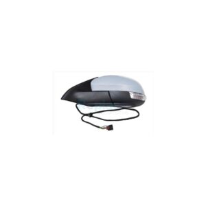 Retrovisore Elettrico Sinistro 13 PIN con Primer Termico Richiudibile Elettricamente con Fanalino Integrato con Luce di Cortesia con Memoria Skoda Yeti (5L) 2009>2013 - RE036580 - OE 5L1857507M9B9