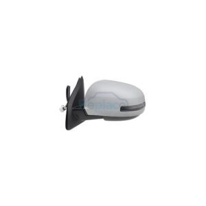 Retrovisore Elettrico Sinistro 9 PIN con Primer Termico Vetro Convesso Richiudibile Elettricamente con Fanalino Integrato Mitsubishi ASX (GAW) 2010>2014 - RE037450 - OE 7632B543
