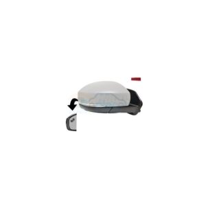 Retrovisore Elettrico Destro 10 PIN Sistema Blis con Primer Termico Richiudibile Elettricamente con Fanalino Integrato con Luce di Cortesia con Memoria Land Rover Discovery (L319) 2014>2016 - RE037640 - OE LR051394