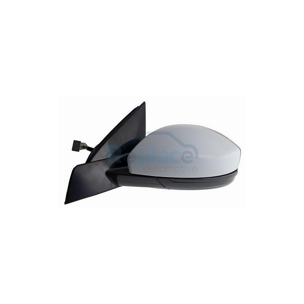 Retrovisore Elettrico Sinistro 14 PIN con Primer Termico Richiudibile Elettricamente con Fanalino Integrato con Luce di Cortesia con Memoria con Sonda Jaguar E-Pace (X540) 2017> - RE038070 - OE LR072913 LR072955