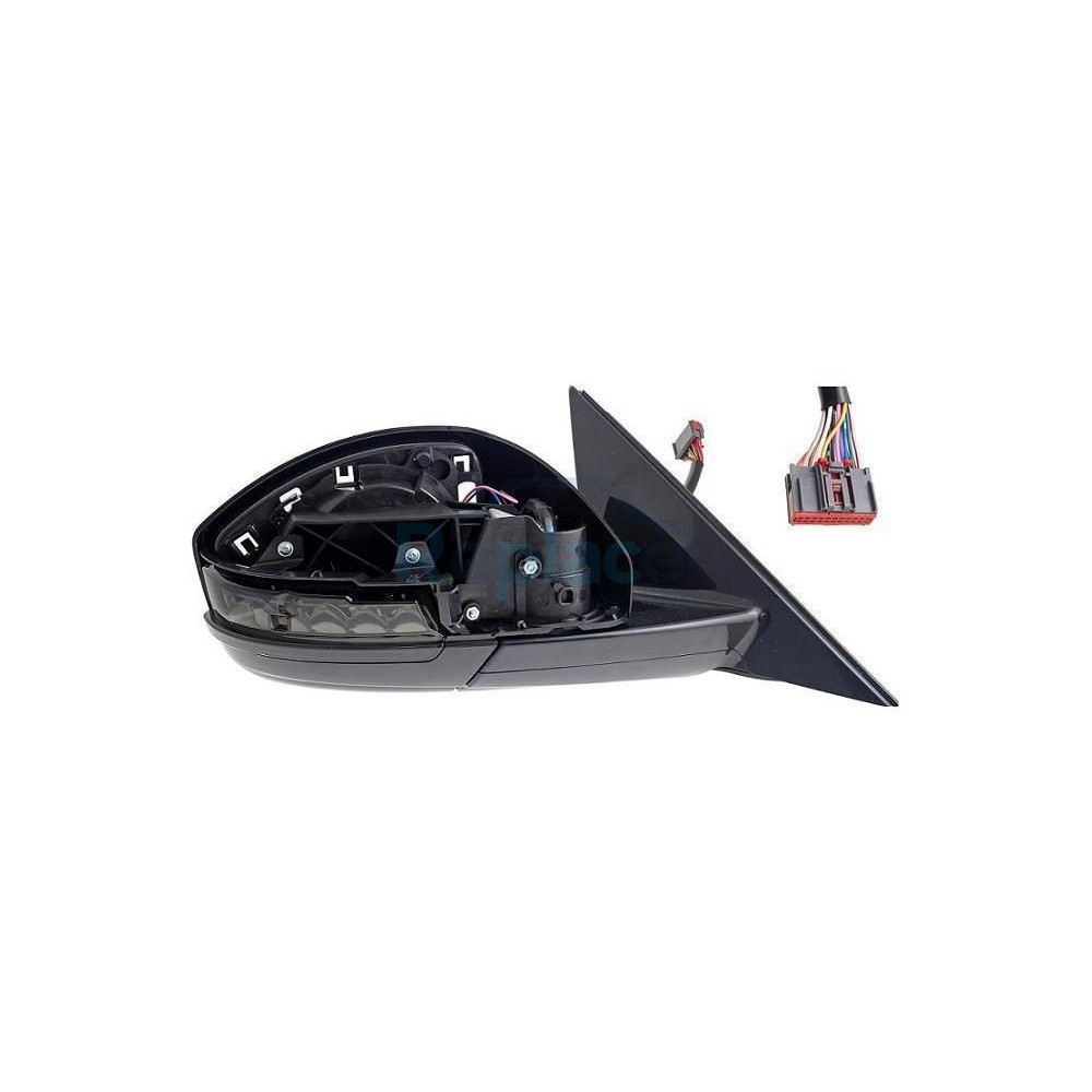 Retrovisore Elettrico Sinistro 18 PIN Calotta NO S/PIASTRA MOD.PER Luce di CORT. ANTIABB. Termico Richiudibile Elettricamente con Fanalino Integrato con Memoria con Sonda con Sistema Blis Jaguar F-... - RE039350 - OE T4A5609