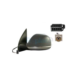 Retrovisore Elettrico Sinistro 7 PIN Base Cromata con Radio System con Primer Termico Asferico Richiudibile Elettricamente Volkswagen Amarok P/U (S6/S7) 2010>2016 - RE039510