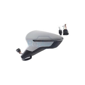 Retrovisore Elettrico Sinistro 8 PIN con Primer Termico Vetro Convesso con Fanalino Integrato Seat Arona (KJ7/KJP) 2017>2022 - RE039920 - OE 6F1857507T9B9