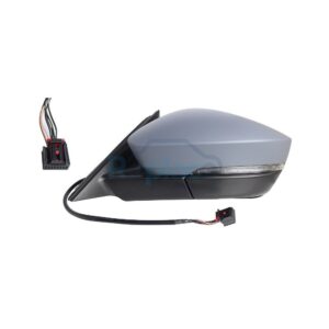 Retrovisore Elettrico Destro 6 PIN con Primer Termico con Fanalino Integrato Skoda Karoq (NU7/ND7) 2017>2021 - RE040010 - OE 566857508