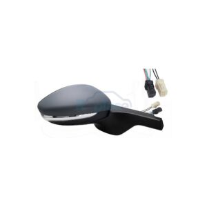 Retrovisore Elettrico Sinistro 6 PIN Versione 02/2018> con Primer Termico Vetro Convesso con Fanalino Integrato Citroën C3 (SX) 2016>2024 (VERS. 2018>) - RE040280 - OE 98267134XT