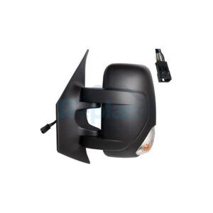 Retrovisore Elettrico Destro 11 PIN Nero 16W Termico Vetro Convesso con Fanalino Integrato con Sonda con Sistema Blis Nissan NV 400 (X62/X62B) 2011> - RE041250