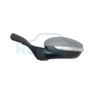 Retrovisore Elettrico Sinistro 9 PIN con Primer Termico Vetro Convesso Richiudibile Elettricamente con Fanalino Integrato Peugeot 2008 I (CU) 2013>2016 - RE041550 - OE 1611240680