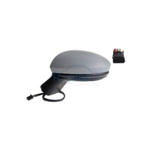 Retrovisore Elettrico Sinistro 10 PIN con Primer Termico Asferico Richiudibile Elettricamente con Fanalino Integrato con Sistema Blis Renault Clio V (B7) 2019>2023 - RE041790 - OE 963027553R