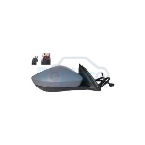 Retrovisore Elettrico Destro 15+2 PIN con Primer Termico Vetro Convesso Richiudibile Elettricamente con Fanalino Integrato (LED) con Luce di Cortesia con Memoria con Sistema Blis Skoda Superb (3V3/... - RE042030 - OE 3V1857508H