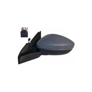 Retrovisore Elettrico Sinistro 10 PIN con Primer Termico Vetro Convesso Richiudibile Elettricamente con Fanalino Integrato con Luce di Cortesia Opel Corsa F (P2J0) 2019>2023 - RE042220 - OE 98271325XT 98271329XT