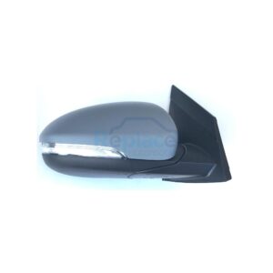 Retrovisore Elettrico Sinistro 5 PIN con Primer Vetro Convesso con Fanalino Integrato Hyundai Tucson II (TL/TLE) 2015>2018 - RE042570 - OE 87610D7020
