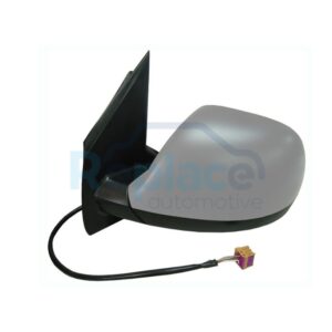 Retrovisore Elettrico Destro 9 PIN con Primer Termico Vetro Convesso Asferico Richiudibile Elettricamente con Lane Assist Volkswagen Transporter (T6) (SGA/SGH/SHA/SHH) 2015>2019 - RE043030 - OE 7E1857408AL9B9