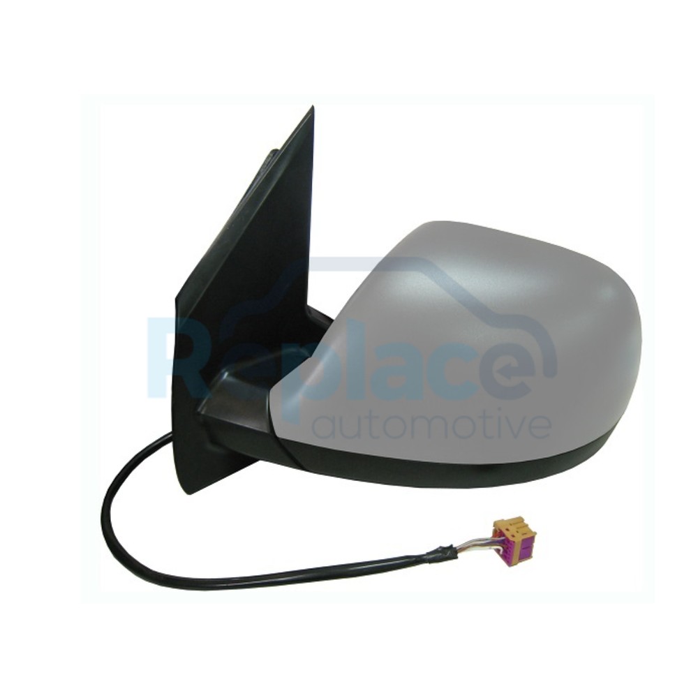 Retrovisore Elettrico Sinistro 9 PIN con Primer Termico Asferico Richiudibile Elettricamente con Lane Assist Volkswagen Transporter (T6) (SGA/SGH/SHA/SHH) 2015>2019 - RE043040 - OE 7E1857407AL9B9