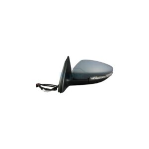 Retrovisore Elettrico Sinistro 10 PIN con Primer Termico Asferico Richiudibile Elettricamente con Fanalino Integrato con Sistema Blis Volkswagen NEW Beetle (5C1/5C2) 2011>2016 - RE043540 - OE 5C5857507R9B9
