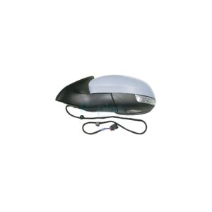 Retrovisore Elettrico Sinistro **PREDISPOSIZIONE Luce CORTESIA** con Primer Termico Asferico Richiudibile Elettricamente con Fanalino Integrato con Luce di Cortesia Volkswagen Tiguan (5N) 2007>2011... - RE043970