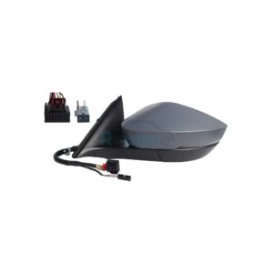 Retrovisore Elettrico Sinistro 15+2 PIN con Primer Termico Vetro Convesso Richiudibile Elettricamente con Fanalino Integrato (LED) con Luce di Cortesia con Memoria con Lane Assist Antiabbagliante S... - RE044290