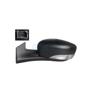 Retrovisore Elettrico Destro Nero 9 PIN Termico con Fanalino Integrato con Sonda Renault ZOE (BFM) 2012>2019 - RE044630 - OE 963019461R