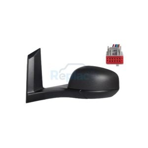 Retrovisore Elettrico Destro Nero 5 PIN Termico Asferico Ford TRANSIT/TOURNEO Connect 2019>2022 - RE044850