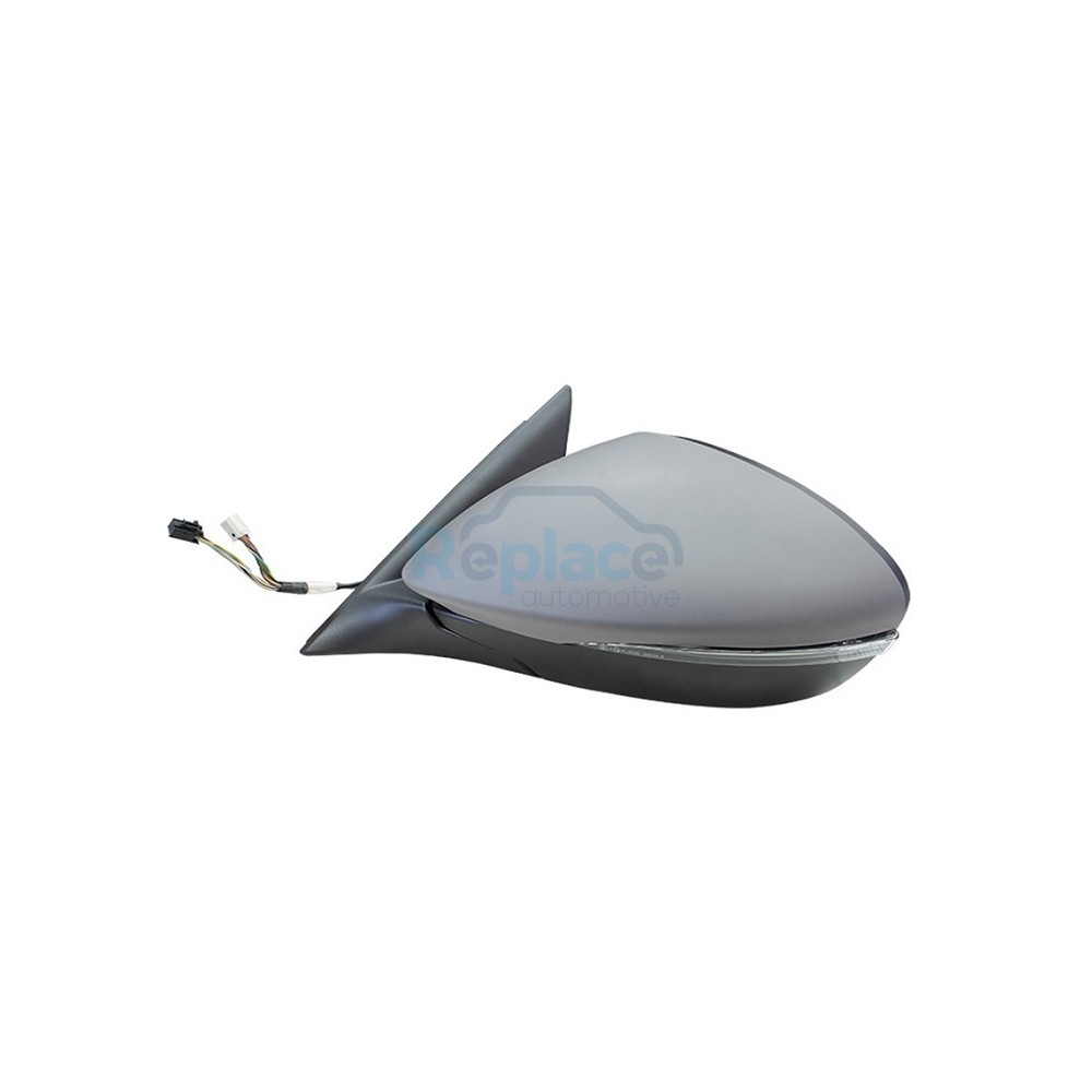 Retrovisore Elettrico Sinistro 6+10 PIN con Primer Termico Vetro Convesso Richiudibile Elettricamente con Fanalino Integrato con Memoria con Sistema Blis Alfa Romeo Stelvio (949) 2016> - RE045260 - OE 156158207