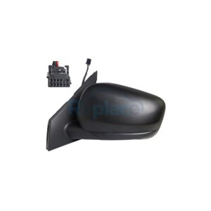 Retrovisore Elettrico Sinistro Nero 5 PIN Termico Vetro Convesso Renault Express 2021> - RE046250