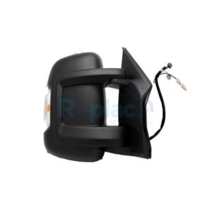 Retrovisore Elettrico Destro Braccio Corto Completo Termico Richiudibile Elettricamente con Fanalino Integrato con Antenna Citroën Jumper III 2006>2014 - RE049440