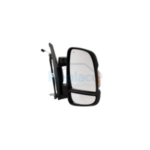 Retrovisore Elettrico Destro Braccio Corto Completo Termico Richiudibile Elettricamente con Fanalino Integrato con Blind Spot Citroën Jumper III 2006>2014 - RE049450