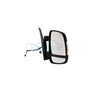 Retrovisore Elettrico Destro Braccio Corto Completo Termico Richiudibile Elettricamente con Fanalino Integrato con Blind Spot con Antenna Citroën Jumper III 2006>2014 - RE049470