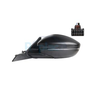 Retrovisore Elettrico Destro Nero 6+2 PIN Termico con Fanalino Integrato con Sonda Fiat 600 (365/364) 2023> - RE051170 - OE 735787921