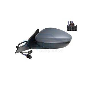 Retrovisore Elettrico Destro 10+2 PIN con Primer Termico Richiudibile Elettricamente con Fanalino Integrato con Luce di Cortesia con Sonda Fiat 600 (365/364) 2023> - RE051210 - OE 735787914