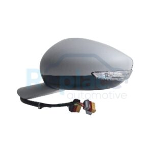Retrovisore Elettrico Sinistro 12 PIN con Primer Termico Vetro Convesso Richiudibile Elettricamente con Fanalino Integrato con Luce di Cortesia con Sistema Blis Peugeot 508 I (8D) 2015>2018 - RE051400 - OE 1612167680