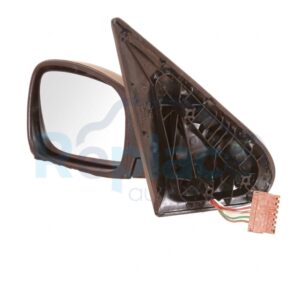 Retrovisore Elettrico Sinistro con Primer Termico Asferico con Vetro (CROMATO) Peugeot 306 (7B/N3/N5N/7) 1993>1996 - RE052170 - OE 8149G2