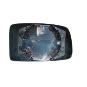 Vetro con Piastra Destro Cromato Convesso Fiat Panda (169) 2003>2014 (VERS. <2009) - VP000290