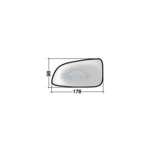 Vetro con Piastra Destro Opel Astra H (A04) 2004>2010 - VP001590