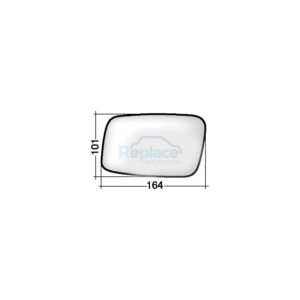 Vetro con Piastra Destro Termico Volvo 850 (854/855) 1992>1994 - VP006430