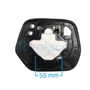 Vetro con Piastra Sinistro Attacco Tondo Asferico Termico Honda Cr-V (RW/RT) 2017>2023 (2017>) - VP020380